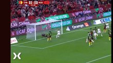 Cameroon 0-1 Morocco first half goal