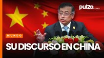 Gustavo Petro da discurso en China durante la inauguración de la Cumbre CELAC-China 2025 | Pulzo