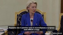 Siria, Von der Leyen e Costa a Damasco dal presidente Ahmed al-Sharaa
