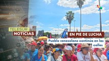 Pueblo exige la liberación del presidente Maduro y su esposa