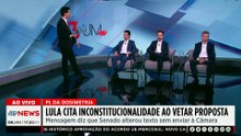 Lula cita inconstitucionalidade ao vetar PL da Dosimetria