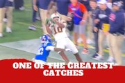 Malachi Toney makes one of the wildest catches fans have ever seen