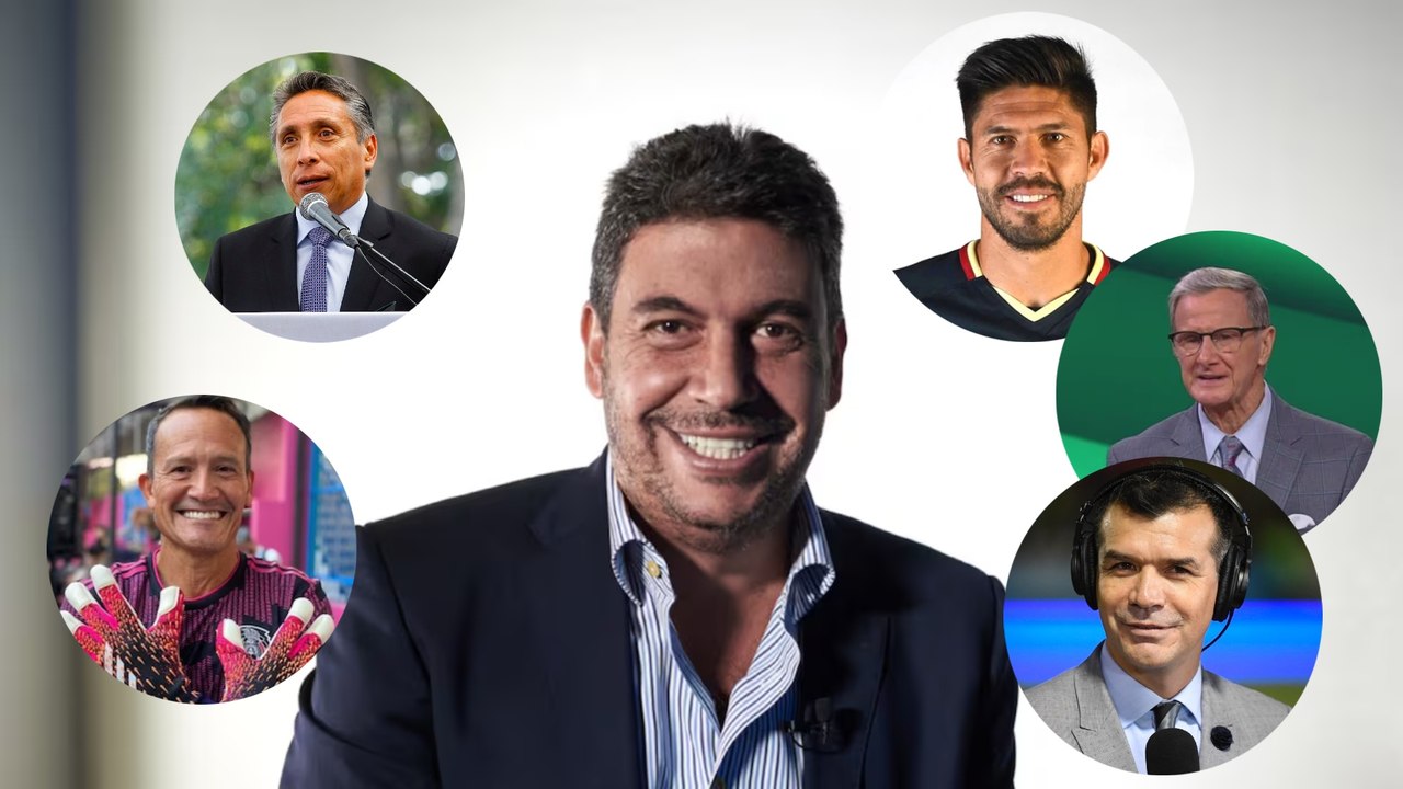 Arturo Elías se reúne con leyendas del fútbol mexicano: Oribe Peralta, El Matador, Jared Borgetti, Manuel Negrete y Enrique Borja y esta es la razón