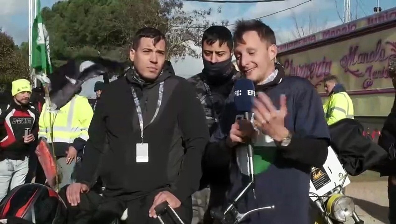 Mucho viento y muchos kilómetros con motos de más de 50 años en Pingüinos 2026