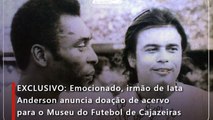 Emocionado, irmão de Iata Anderson anuncia doação de acervo para o Museu do Futebol de Cajazeiras