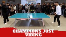 Carlos Alcaraz shares a playful table tennis moment with Jannik Sinner that fans didn’t expect