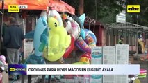 Después de Papá Noel, los Reyes Magos: vendedores ya se ubican sobre Eusebio Ayala