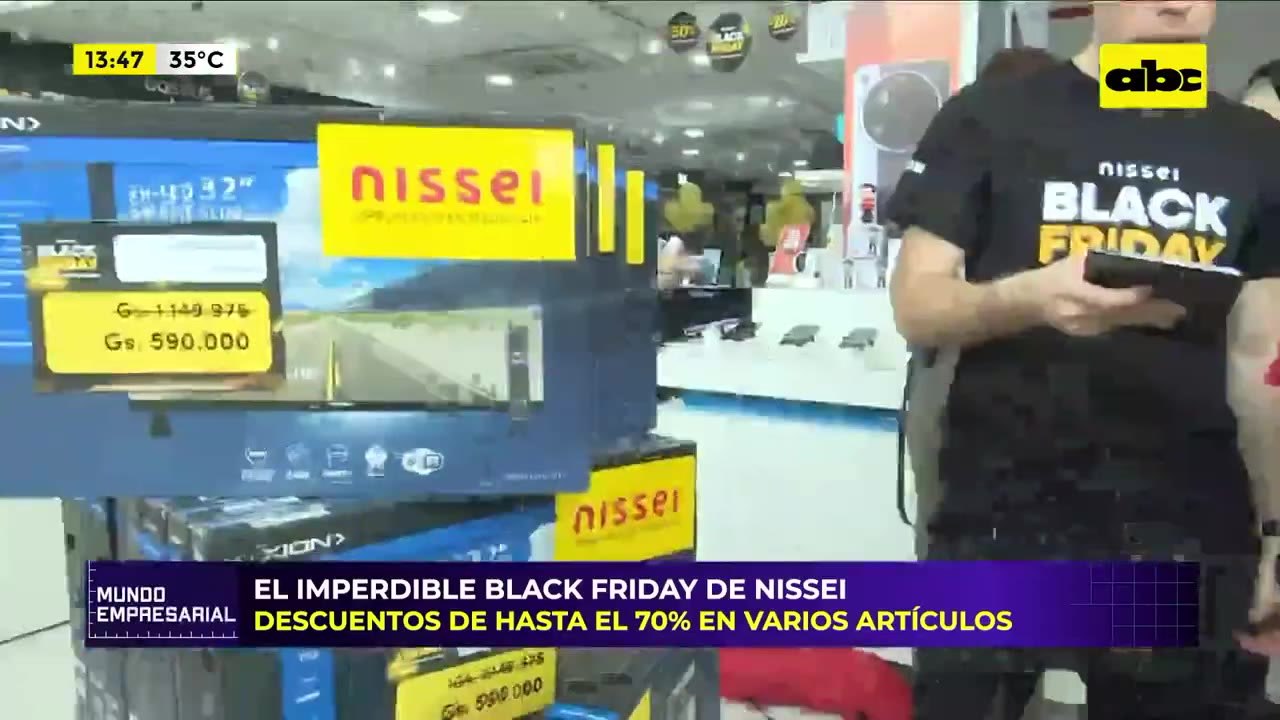 Descuentos de hasta el 70% en el Black Friday de Nissei