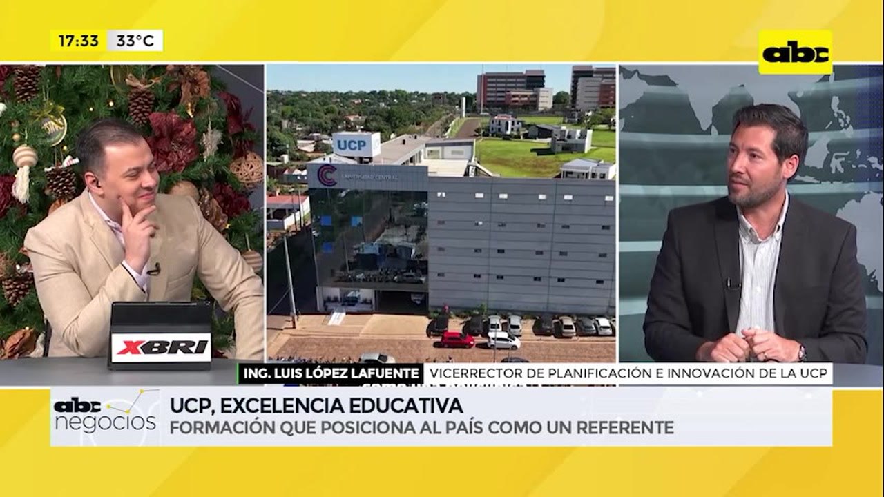 ABC Negocios: Universidad Central del Paraguay, excelencia educativa que posiciona a Paraguay como referente