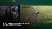 Plano safra 2025/2026: mais de R$ 186 bilhões em crédito rural