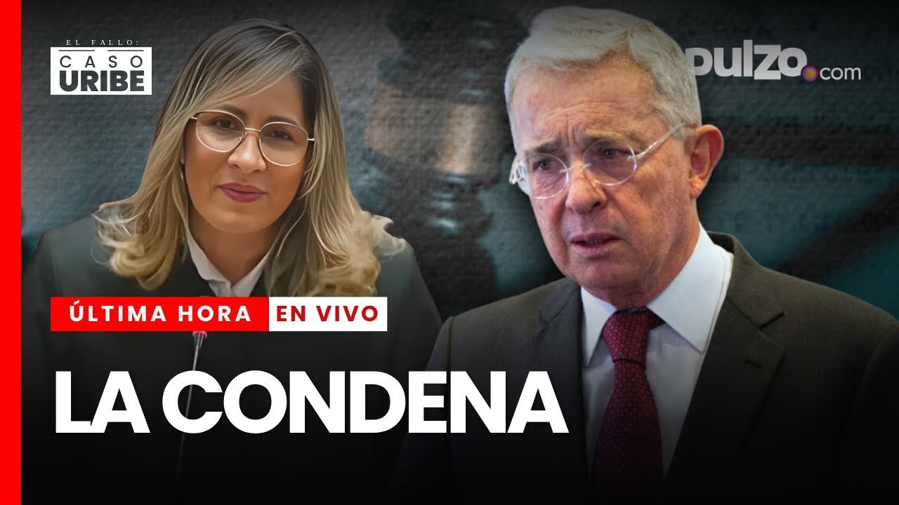 EN VIVO | Juicio en caso de Álvaro Uribe: jueza define años de condena contra el expresidente
