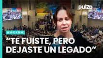María Claudia Tarazona habló en el Congreso tras la muerte de Miguel Uribe |Pulzo