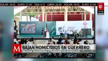 La gobernadora de Guerrero reportó una baja en los homicidios dentro del estado