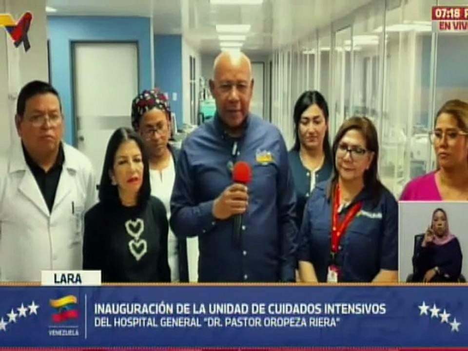 Lara | Inauguran unidad de cuidados intensivos del Hospital General Dr. Pastor Oropeza en Carora
