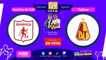 🔴 EN VIVO: América de Cali Vs Tolima | Liga BetPlay 2025-II, Fecha 6 | Pulzo Deportes