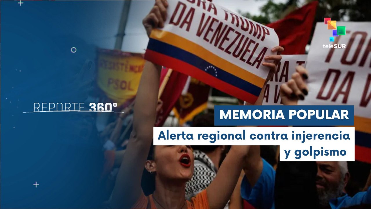 Movilizaciones por democracia y alerta sobre injerencia de EE.UU. a 3 años de la invasión