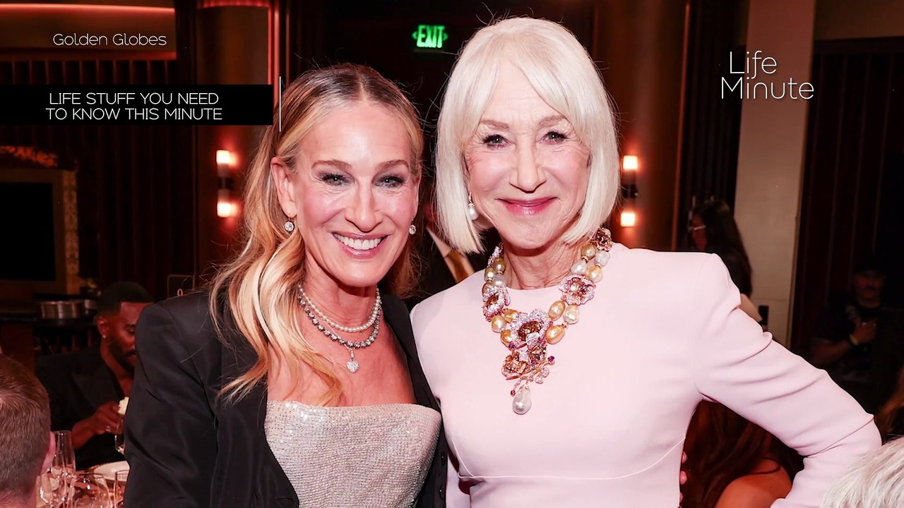 Sarah Jessica Parker and Helen Mirren Honored at Golden Eve; Taylor Swift, Bad Bunny Lead iHeartRadio Music Award Nominees; Actor Awards Noms Out, One Battle After Another Earns Seven