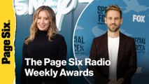 Ashley Tisdale, Nick Viall, Amy Schumer and others receive Page Six Radio Weekly Awards