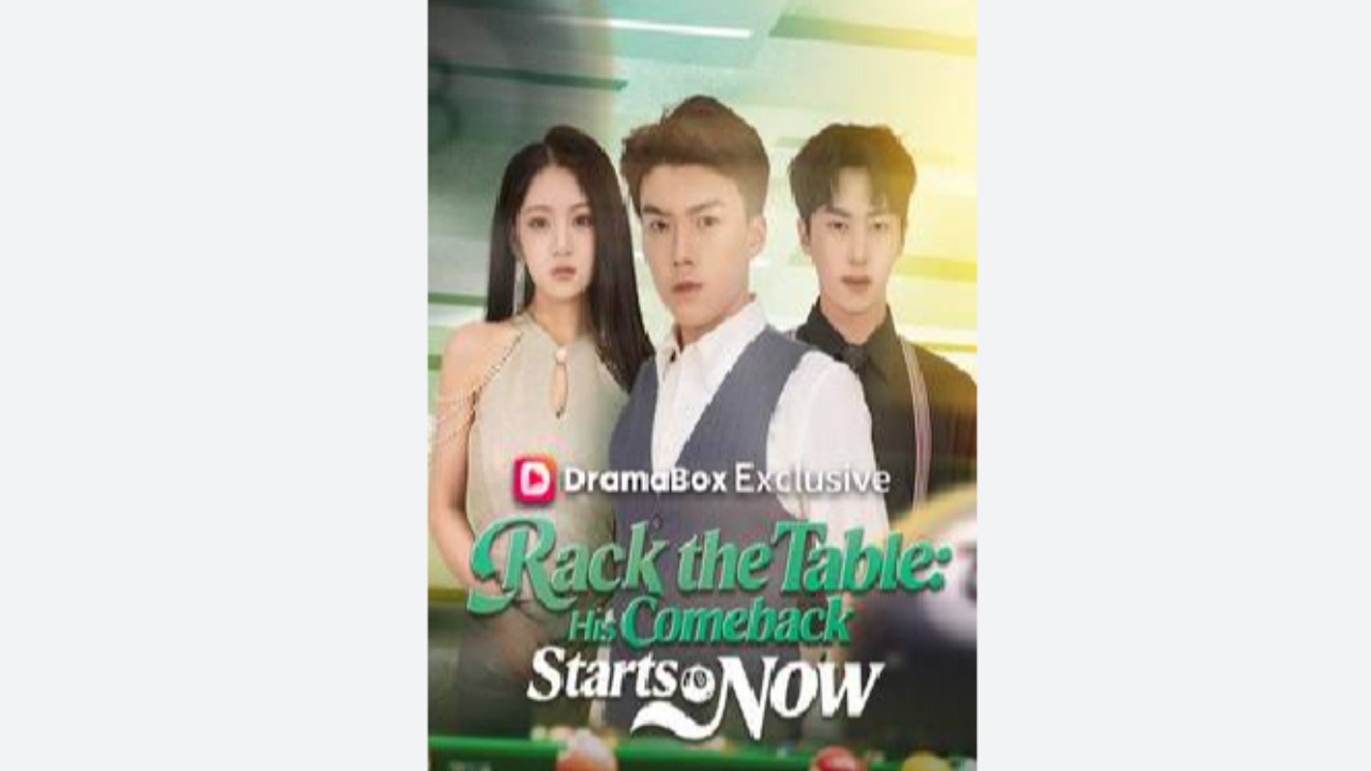 ⁣Rack the Table His Comeback Starts Now - Full Movies English Sub