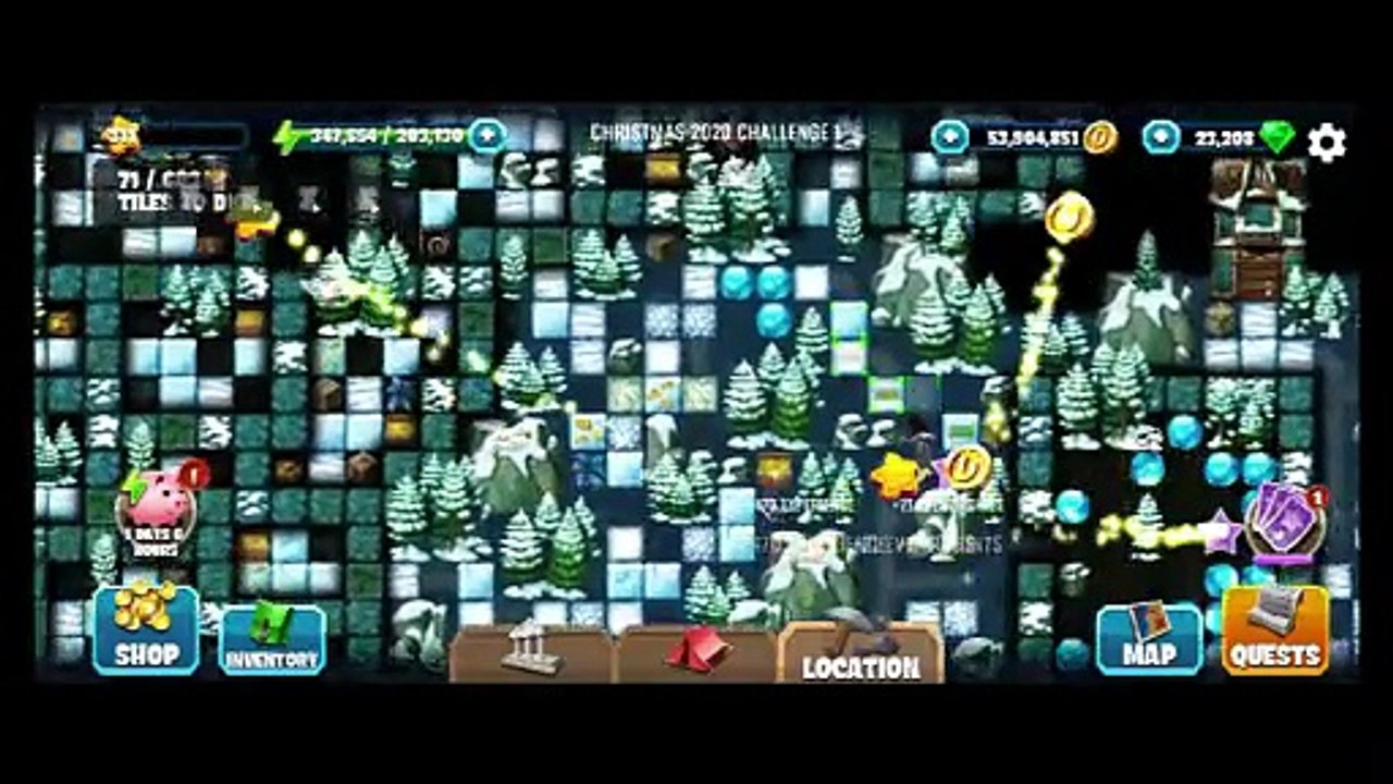 CHRISTMAS 2020 CHALLENGE 1, Diggy's Adventure, CHRISTMAS 2020 REMASTERED, Story Tasks only.