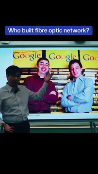 Who built fiber optic network？？