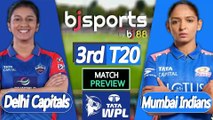 WPL 2026 | Mumbai Indians Women vs Delhi Capitals Women 3rd T20 Match Preview |