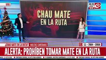 La razón por la que se prohibió tomar mate cuando se maneja
