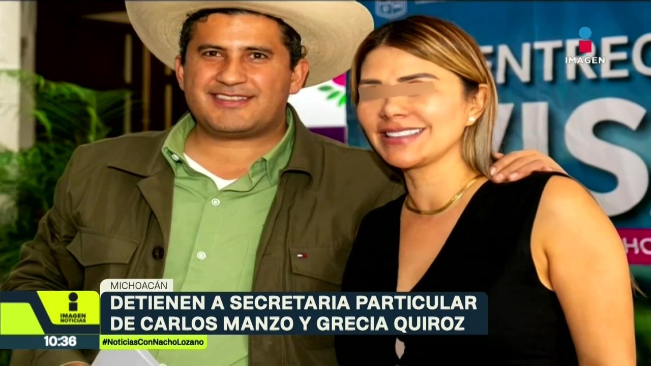 Yesenia Méndez, secretaria de Grecia Quiroz, fue detenida por su presunta relación con el asesinato de Carlos Manzo