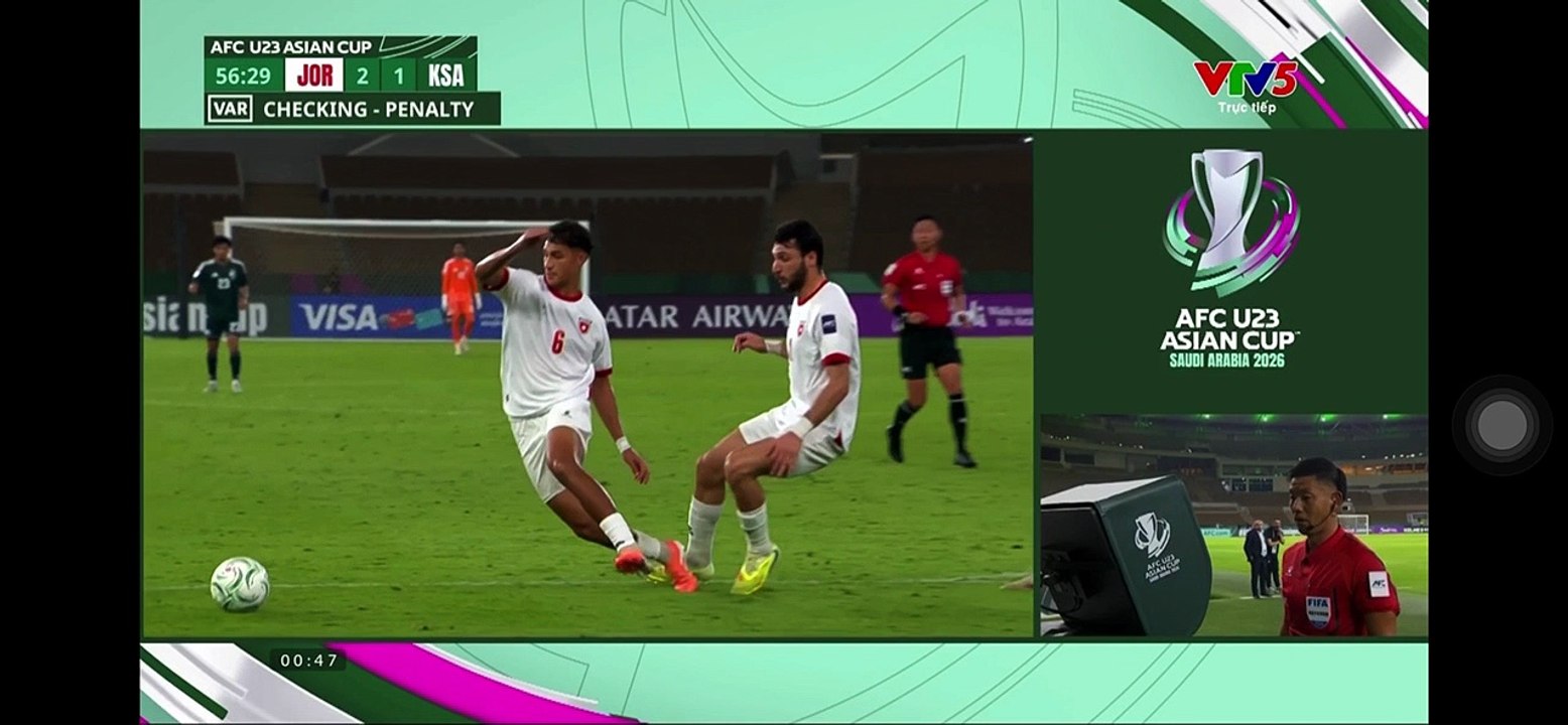 HIGHTLIGHT VTV5 | U23 Jordan 🇯🇴 3-2 U23 Ả Rập Xê Út 🇸🇦| BẢNG A ĐẦY SINH TỬ, Trận chiến hấp dẫn | Bảng A - VCK U23 châu Á 2026