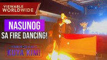 Kontesera ng gay pageant, nasunog ang katawan sa fire dancing! | Dami Mong Alam, Kuya Kim!