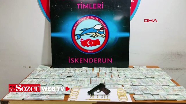 Polisin şüphesi doğru çıktı: Sahte 1 milyon dolar ele geçirildi