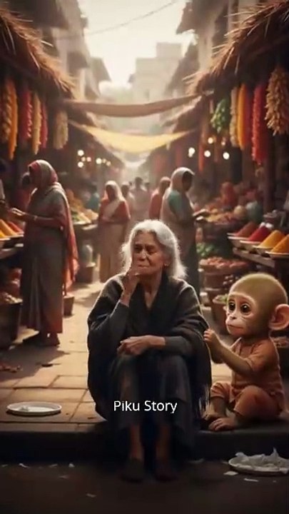 Piku Baby Monkey Emotional Story Forever 😭❤️  A Heart-Touching Journey That Will Make You Cry