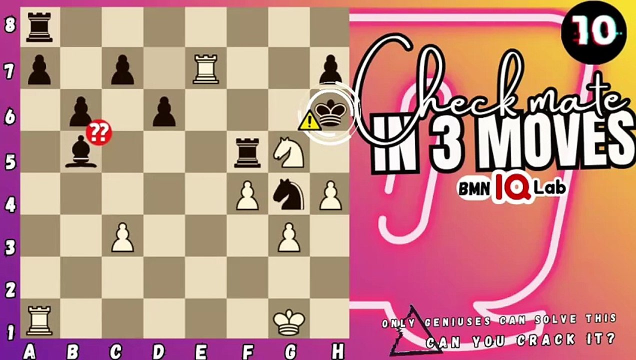 #NotForEveryone 😏🤫  Can you checkmate in 3 moves? (P.61) (White to play)♟️