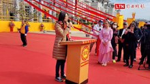 出席天公祖總廟龍柱大典 鄭麗文：國民黨為台海和平全力以赴