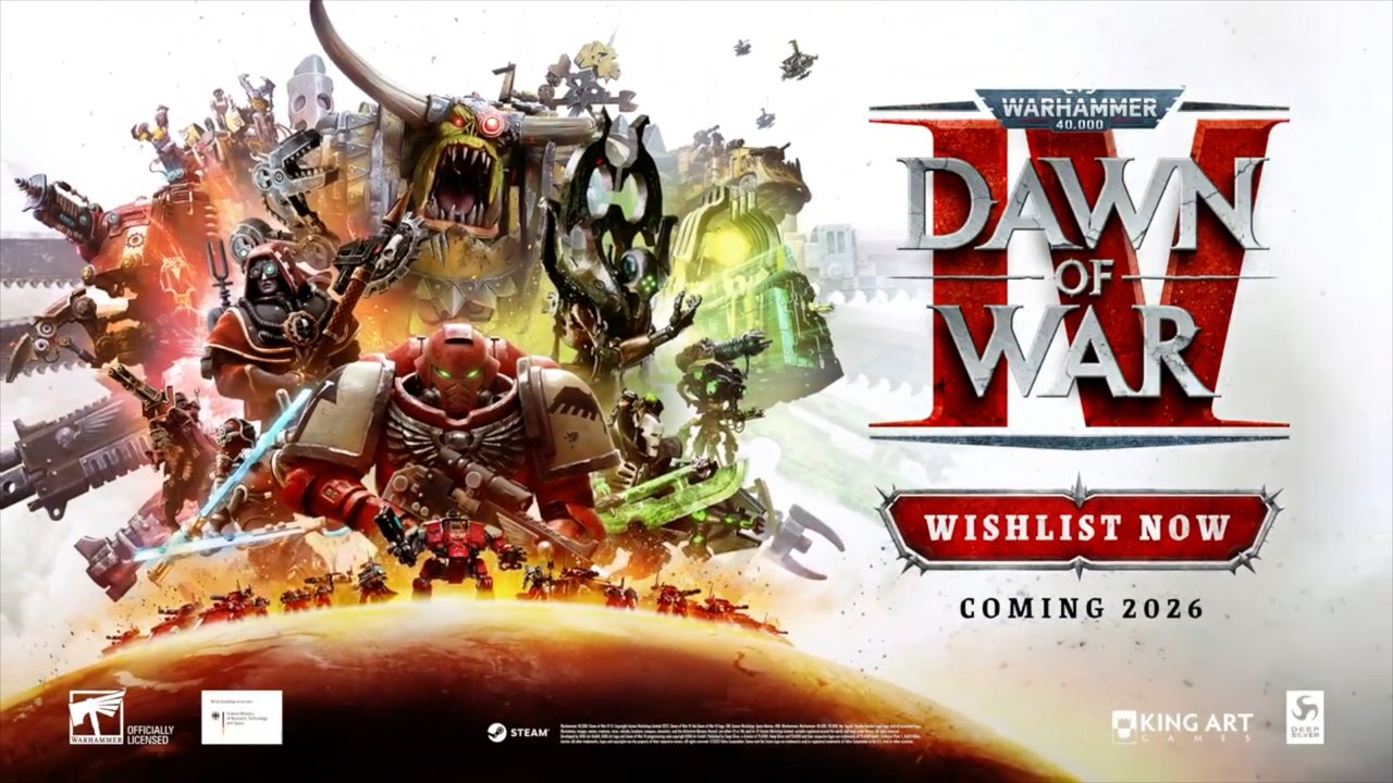 Warhammer 40000 Dawn of War 4 Official Sons of Caliban Dark Angels Trailer