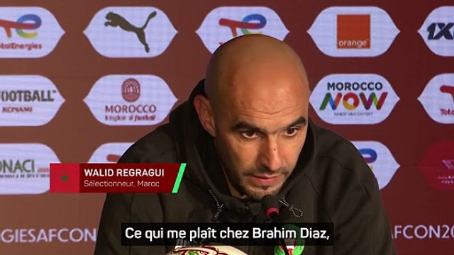 Regragui : Brahim Diaz peut être le meilleur joueur du monde