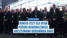 Szwajcaria uczciła minutą ciszy ofiary pożaru baru w ośrodku narciarskim