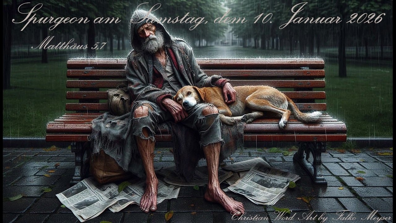 Spurgeon am Samstag, dem 10. Januar 2026, zu Matthäus 5,7