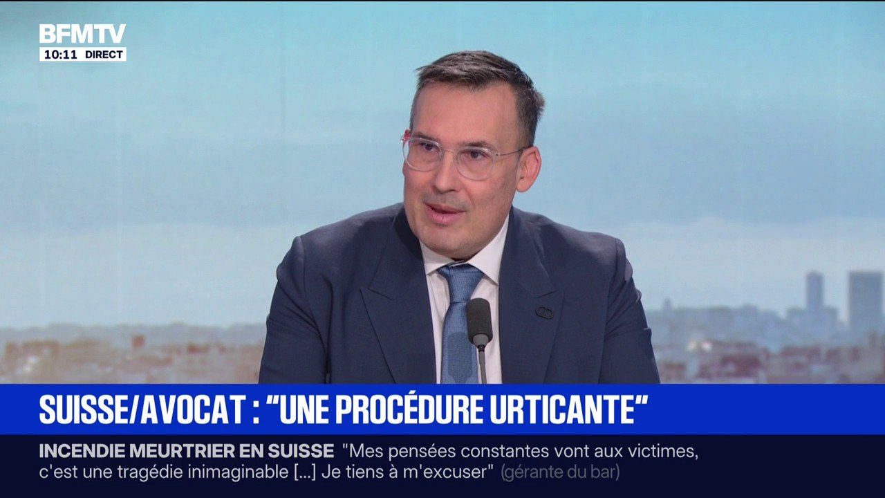 Crans-Montana: "Cette procédure est urticante pour les victimes", selon un avocat de familles de victimes