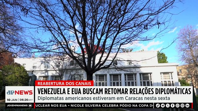 Venezuela e EUA buscam retomar relações diplomáticas