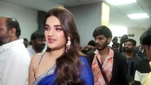 Nidhhi Agerwal & Malavika Mohanan Exclusive Visuals @ The Raja Saab Success Meet