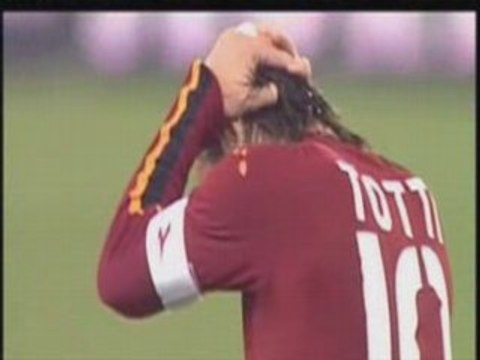 Roma-Juventus 4-0 Traversa di Totti
