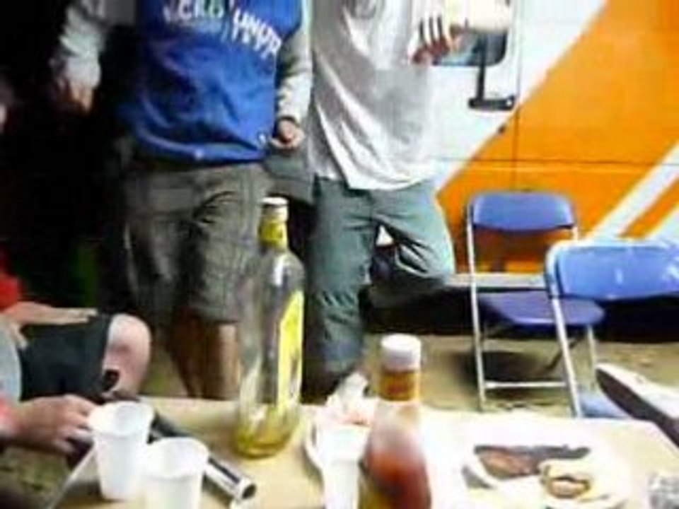 Bonne ambiance dans les padocks