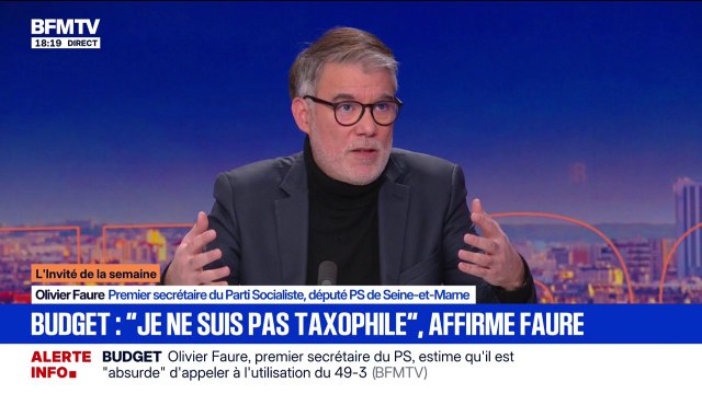 Élections municipales: Il n'y a aucune volonté de la part de LFI de faire autre chose que d'essayer de faire tomber des maires socialistes ou écologistes , déclare Olivier Faure (PS)