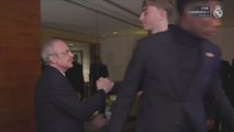 La última imagen pública de Florentino y Xabi juntos que Real Madrid TV cortó ipso facto