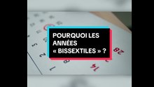 Pourquoi notre calendrier ?