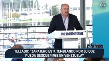 Tellado: "Zapatero está temblando por lo que pueda descubrirse en Venezuela"