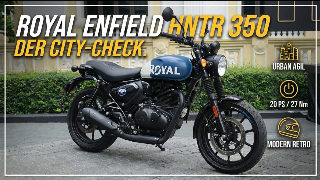 Royal Enfield HNTR 350 – Fahrspaß mit Charakter