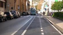 Nuova pista ciclabile, come cambia via Del Vespro