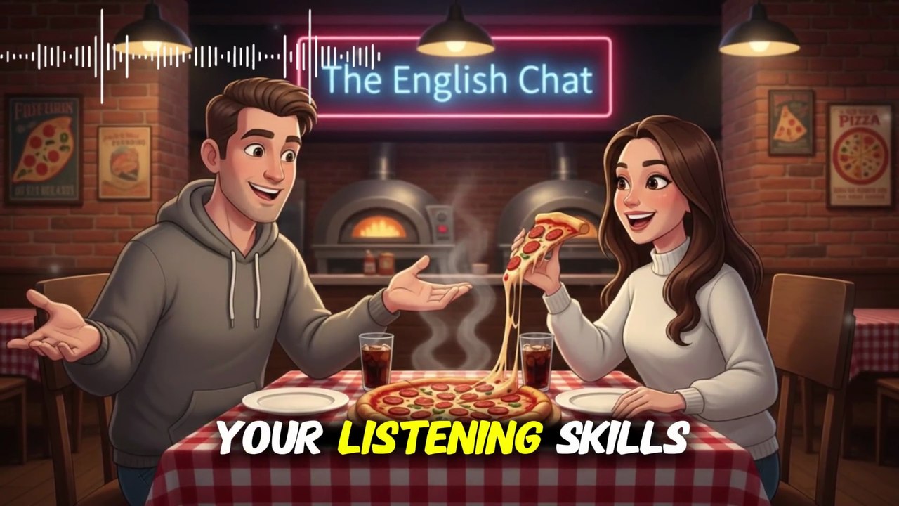 English Conversation Practice - Ordering Pizza 🍕